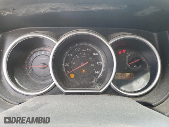 2010 Nissan Versa S with VIN 3N1BC1AP9AL425600, listed as a Copart auction lot 53688305 with 203,371 mi miles and Salvage title. Bid and sale history available at DreamBid. Image 9.