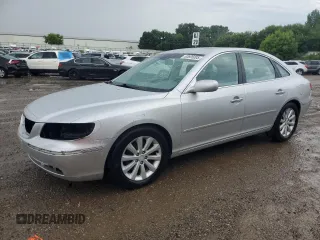 2009 Hyundai Azera GLS with VIN KMHFC46D19A360786, listed as a Copart auction lot 63695005 with 102,733 mi miles and Clean title. Bid and sale history available at DreamBid. Image 1.