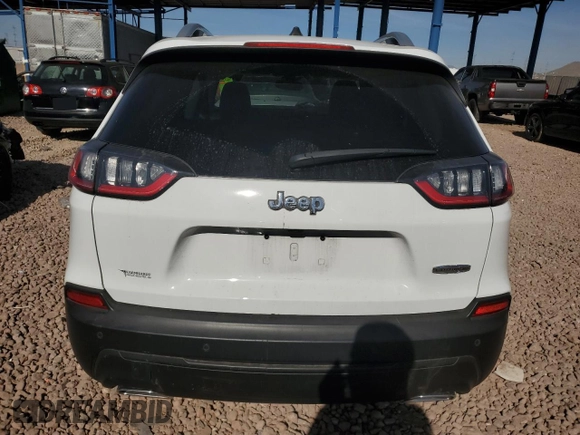 2021 Jeep Cherokee Latitude Lux with VIN 1C4PJLMXXMD156291, listed as a Copart auction lot 81510534 with 41,575 mi miles and Salvage Title. Bid and sale history available at carsss.com. Image 6.
