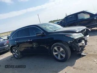 2014 Acura MDX with VIN 5FRYD3H28EB004674, listed as a IAAI auction lot 41564414 with 186,220 mi miles. Bid and sale history available at carsss.com. Image 13.