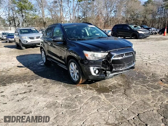 2015 Mitsubishi Outlander Sport 2.4 GT with VIN 4A4AP4AW3FE028339, listed as a Copart auction lot 87194324 with 143,507 mi miles and Salvage Title. Bid and sale history available at carsss.com. Image 14.