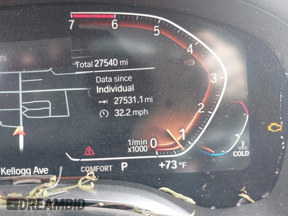 2020 BMW 7 Series 750i xDrive с VIN WBA7U2C02LGJ59766, выставлен на аукционе IAAI как лот 42259594 с пробегом 27 540 миль миль и . История ставок и продаж доступна на DreamBid. Изображение 7.