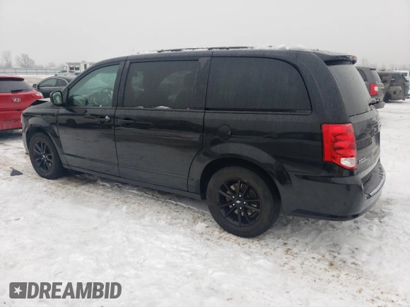 2020 Dodge Grand Caravan GT with VIN 2C4RDGEG5LR186039, listed as a Copart auction lot 43476965 with 98,341 mi miles and Salvage Title. Bid and sale history available at DreamBid. Image 2.