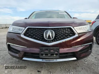 2017 Acura MDX Technology with VIN 5FRYD4H58HB011676, listed as a Copart auction lot 60608615 with 65,927 mi miles and Salvage title. Bid and sale history available at DreamBid. Image 5.