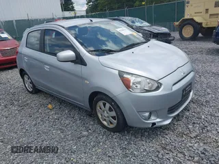2014 Mitsubishi Mirage ES with VIN ML32A4HJ3EH003058, listed as a IAAI auction lot 42708634 with 121,306 mi miles and . Bid and sale history available at DreamBid. Image 1.