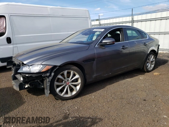 2017 Jaguar XF with VIN SAJBJ4BN2HCY51072, listed as a Copart auction lot 50466694 with 77,611 mi miles and . Bid and sale history available at DreamBid. Image 1.