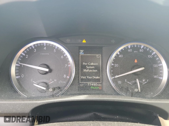 2018 Toyota Highlander Limited with VIN 5TDDZRFH1JS908660, listed as a Copart auction lot 62480335 with 77,490 mi miles and Salvage title. Bid and sale history available at DreamBid. Image 9.