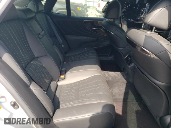 2022 Lexus LS with VIN JTHD51FF3N5015721, listed as a Copart auction lot 75133544 with 4,975 mi miles and Salvage Title. Bid and sale history available at carsss.com. Image 10.