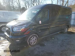 2023 Ford Transit Passenger XL z VIN 1FBAX2C81PKA19298, wystawiony jako Copart lot #61276775 z przebiegiem 41 933 mil mil oraz Nie do naprawy • Non repairable. Historia ofert i sprzedaży dostępna na DreamBid. Obrazek 1.