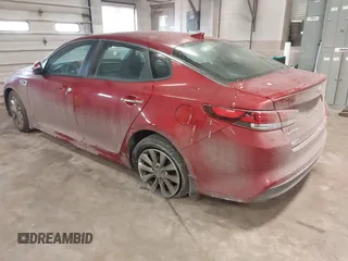 2018 Kia Optima LX with VIN 5XXGT4L34JG225444, listed as a IAAI auction lot 41375282 with 39,265 mi miles. Bid and sale history available at carsss.com. Image 3.