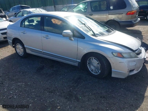 2009 Honda Civic Hybrid with VIN JHMFA36219S011249, listed as a IAAI auction lot 41605489 with 164,920 mi miles. Bid and sale history available at carsss.com. Image 1.
