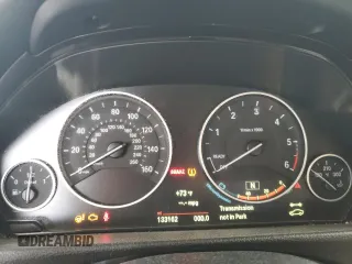 2015 BMW 3 Series 328d with VIN WBA3D3C59FK158079, listed as a Copart auction lot 72954284 with 133,162 mi miles and Salvage title. Bid and sale history available at DreamBid. Image 9.
