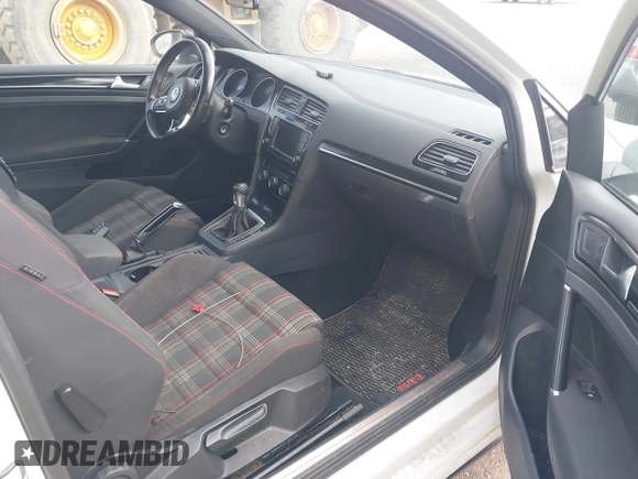 2016 Volkswagen Golf GTI S with VIN 3VWYT7AUXGM043253, listed as a IAAI auction lot 41794432 with 116,117 mi miles. Bid and sale history available at carsss.com. Image 5.