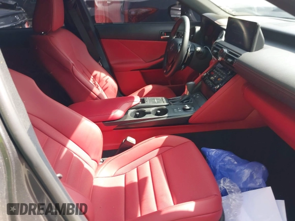 2024 Lexus IS 350 F Sport z VIN JTHGZ1B28R5080302, wystawiony jako IAAI lot #41646854 z przebiegiem 4 810 mil mil oraz . Historia ofert i sprzedaży dostępna na DreamBid. Obrazek 5.