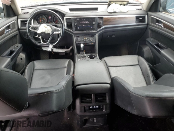 2021 Volkswagen Atlas SE with VIN 1V2LP2CA2MC535889, listed as a Copart auction lot 54493305 with 95,530 mi miles and Salvage title. Bid and sale history available at DreamBid. Image 8.