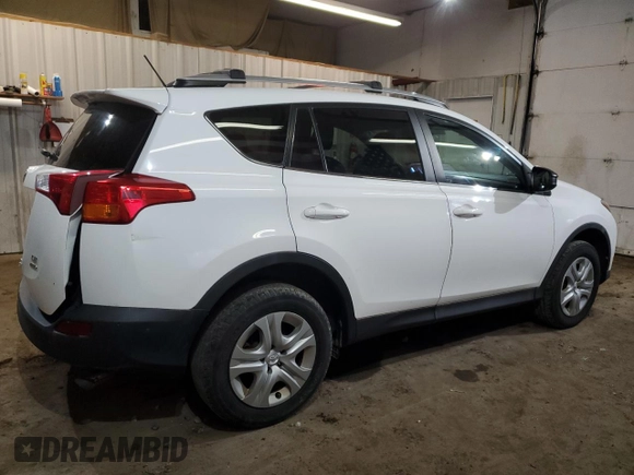 2015 Toyota RAV4 LE with VIN 2T3BFREVXFW272382, listed as a Copart auction lot 52381345 with 118,451 mi miles and Salvage Title. Bid and sale history available at DreamBid. Image 3.