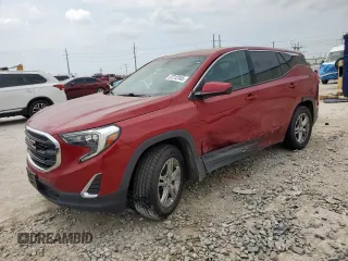 2019 GMC Terrain SLE with VIN 3GKALMEV9KL126200, listed as a Copart auction lot 57212345 with 102,374 mi miles and Salvage title. Bid and sale history available at DreamBid. Image 1.