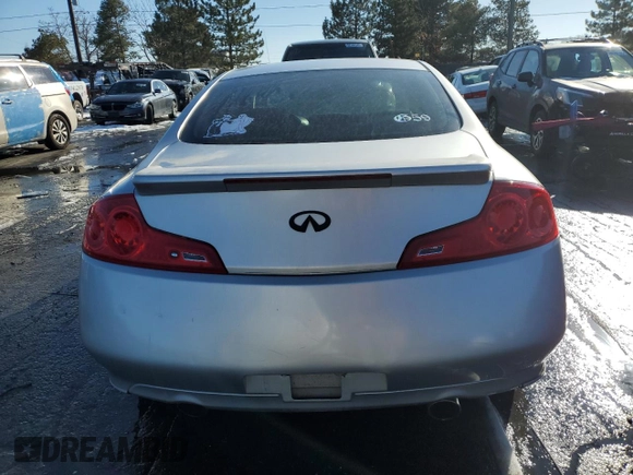 2006 Infiniti G35 Coupe with VIN JNKCV54E16M714947, listed as a Copart auction lot 42036175 with 149,538 mi miles and Salvage Title. Bid and sale history available at carsss.com. Image 6.