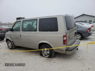 2005 GMC Safari with VIN 1GKDM19X45B500710, listed as a Copart auction lot 82863354 with 156,384 mi miles and Salvage Title. Bid and sale history available at carsss.com. Image 2.