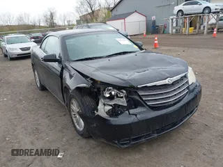 2008 Chrysler Sebring Touring with VIN 1C3LC55R38N103022, listed as a IAAI auction lot 42075677 with 135,204 mi miles. Bid and sale history available at carsss.com. Image 1.