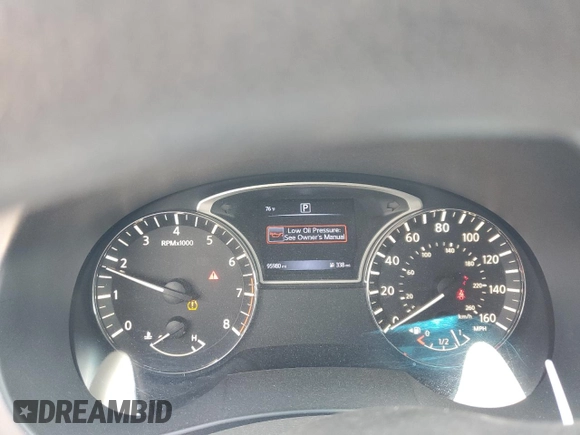 2017 Nissan Altima 2.5 SV with VIN 1N4AL3AP3HC493732, listed as a Copart auction lot 52744195 with 95,980 mi miles and Clean Title. Bid and sale history available at carsss.com. Image 9.