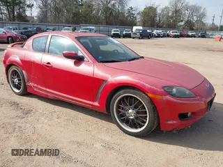 2008 Mazda RX-8 40th Anniversary with VIN JM1FE173180214931, listed as a IAAI auction lot 41780064 with 83,732 mi miles. Bid and sale history available at carsss.com. Image 1.