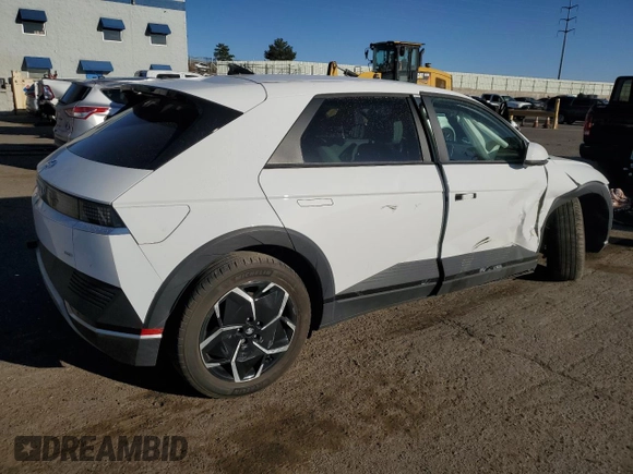 2022 Hyundai Ioniq 5 SEL with VIN KM8KNDAF1NU083017, listed as a Copart auction lot 49186875 with 29,514 mi miles and Salvage title. Bid and sale history available at DreamBid. Image 3.