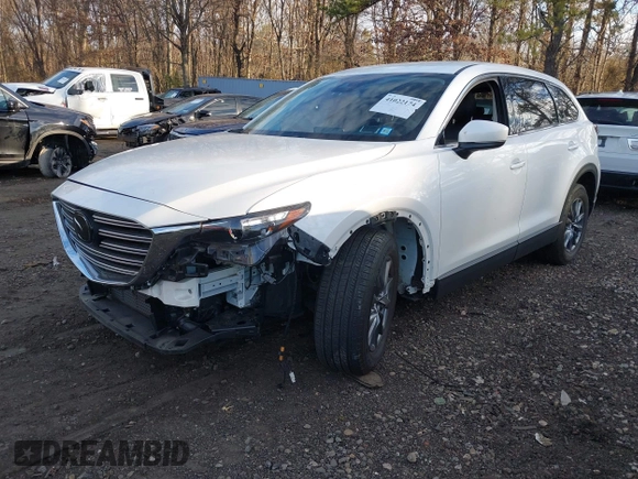 2021 Mazda CX-9 Touring with VIN JM3TCBCY2M0525351, listed as a IAAI auction lot 41022174 with 18,831 mi miles. Bid and sale history available at carsss.com. Image 17.