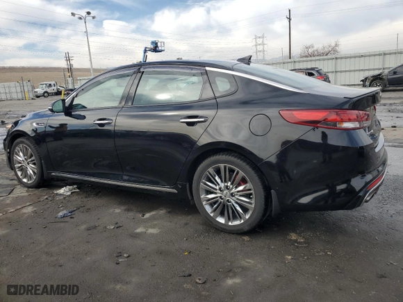 2017 Kia Optima SX Limited with VIN 5XXGV4L26HG160673, listed as a Copart auction lot 43617975 with 35,064 mi miles and Salvage Title. Bid and sale history available at carsss.com. Image 2.