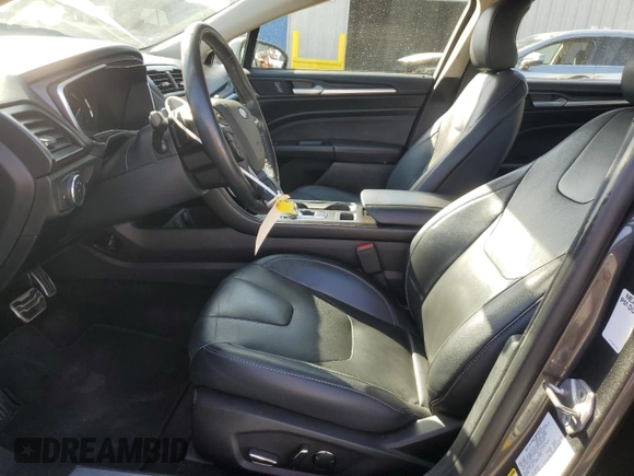 2018 Ford Fusion Titanium with VIN 3FA6P0D95JR188357, listed as a Copart auction lot 55994895 with 123,214 mi miles and Salvage title. Bid and sale history available at DreamBid. Image 7.