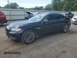 2013 BMW 5 Series 528i with VIN WBAXG5C57DD233576, listed as a Copart auction lot 64985425 with 147,370 mi miles and Salvage title. Bid and sale history available at DreamBid. Image 1.