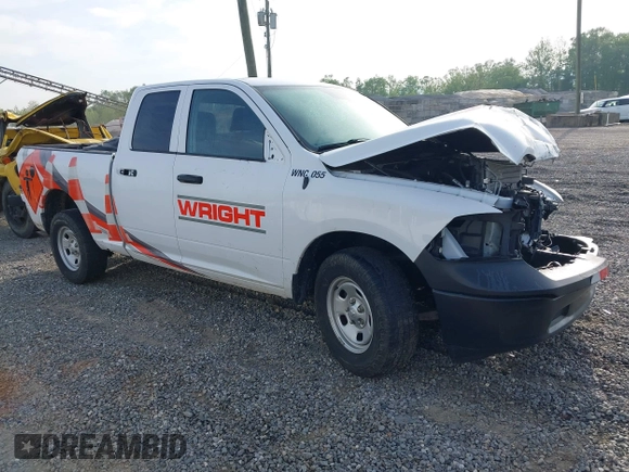 2021 Ram 1500 Tradesman with VIN 1C6RR6FG0MS598371, listed as a IAAI auction lot 42153876 with 69,620 mi miles and . Bid and sale history available at DreamBid. Image 1.