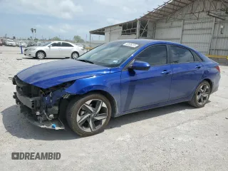 2023 Hyundai Elantra SEL with VIN 5NPLS4AGXPH110223, listed as a Copart auction lot 53526375 with 93,916 mi miles and Salvage title. Bid and sale history available at DreamBid. Image 1.