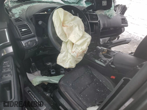 2018 Ford Explorer Sport z VIN 1FM5K8GT4JGC07574, wystawiony jako Copart lot #45888085 z przebiegiem Nie podano mil oraz Szkoda całkowita • Salvage title. Historia ofert i sprzedaży dostępna na DreamBid. Obrazek 8.