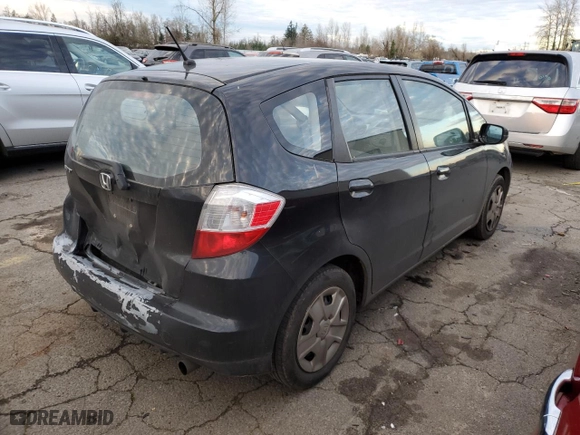 2013 Honda Fit with VIN JHMGE8H36DC006689, listed as a Copart auction lot 41406935 with 119,083 mi miles and Salvage Title. Bid and sale history available at carsss.com. Image 3.