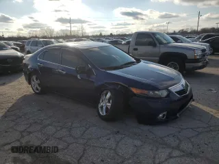 2011 Acura TSX with VIN JH4CU2F61BC005233, listed as a Copart auction lot 80979904 with 152,234 mi miles and Salvage title. Bid and sale history available at DreamBid. Image 4.