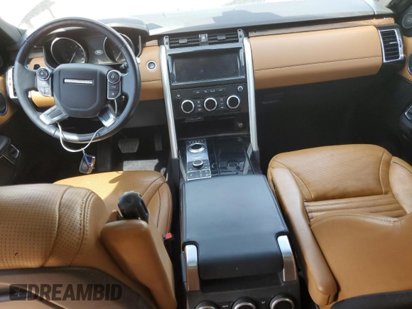 2017 Land Rover Discovery HSE Luxury with VIN SALRHBBK3HA023930, listed as a Copart auction lot 54800005 with 117,615 mi miles and Clean Title. Bid and sale history available at DreamBid. Image 8.