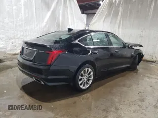 2023 Cadillac CT5 Luxury with VIN 1G6DS5RK2P0112101, listed as a Copart auction lot 48036225 with 41,739 mi miles and Salvage title. Bid and sale history available at DreamBid. Image 3.