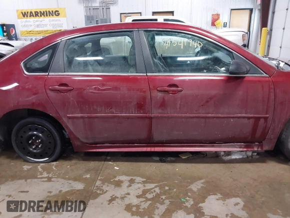 2011 Chevrolet Impala with VIN 2G1WG5EK0B1103948, listed as a IAAI auction lot 41541940 with 139,692 mi miles and . Bid and sale history available at DreamBid. Image 12.
