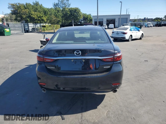 2021 Mazda 6 Touring with VIN JM1GL1VM7M1614986, listed as a Copart auction lot 83183424 with 38,168 mi miles and Salvage Title. Bid and sale history available at DreamBid. Image 6.