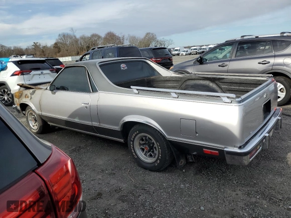 1985 Chevrolet El Camino z VIN 3GCCW80H0FS917778, wystawiony jako Copart lot #48815225 z przebiegiem Nie podano mil oraz Czysty tytuł • Clean title. Historia ofert i sprzedaży dostępna na DreamBid. Obrazek 2.