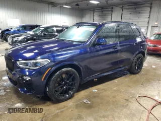 2020 BMW X5 M50i with VIN 5UXJU4C05LL227875, listed as a Copart auction lot 43477225 with 103,526 mi miles and Clean Title. Bid and sale history available at carsss.com. Image 1.