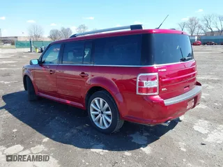 2013 Ford Flex SEL with VIN 2FMGK5C8XDBD19297, listed as a IAAI auction lot 41858490 with 93,142 mi miles. Bid and sale history available at carsss.com. Image 3.