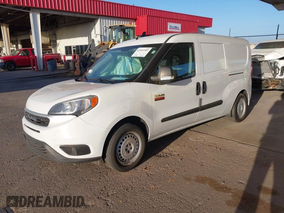 2022 Ram ProMaster City Cargo Tradesman with VIN ZFBHRFAB7N6W46140, listed as a IAAI auction lot 41991583 with 30,789 mi miles. Bid and sale history available at carsss.com. Image 17.