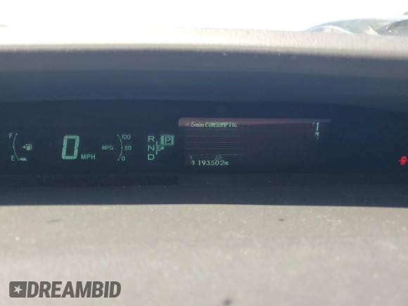 2014 Toyota Prius Four with VIN JTDKN3DU2E1758626, listed as a Copart auction lot 64491855 with 193,502 mi miles and Clean title. Bid and sale history available at DreamBid. Image 9.