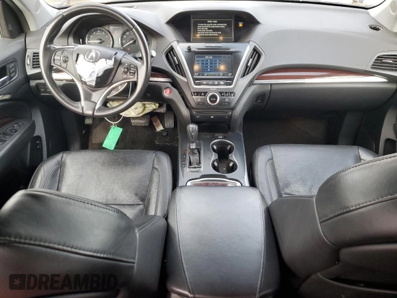 2014 Acura MDX Advance with VIN 5FRYD3H81EB004875, listed as a Copart auction lot 81801454 with 265,982 mi miles and Salvage title. Bid and sale history available at DreamBid. Image 8.
