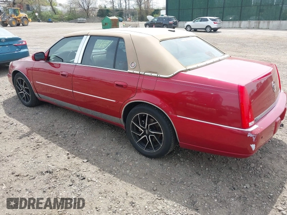 2006 Cadillac DTS w/1SE with VIN 1G6KD57996U113240, listed as a IAAI auction lot 42120004 with 120,806 mi miles. Bid and sale history available at carsss.com. Image 3.