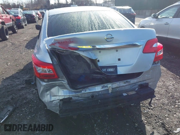 2017 Nissan Sentra S with VIN 3N1AB7AP6HY240645, listed as a IAAI auction lot 41863311 with 99,141 mi miles. Bid and sale history available at carsss.com. Image 14.