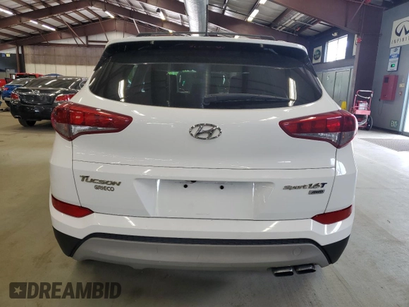 2017 Hyundai Tucson Limited z VIN KM8J3CA26HU294386, wystawiony jako Copart lot #57559535 z przebiegiem 99 267 mil mil oraz Czysty tytuł • Clean title. Historia ofert i sprzedaży dostępna na DreamBid. Obrazek 6.