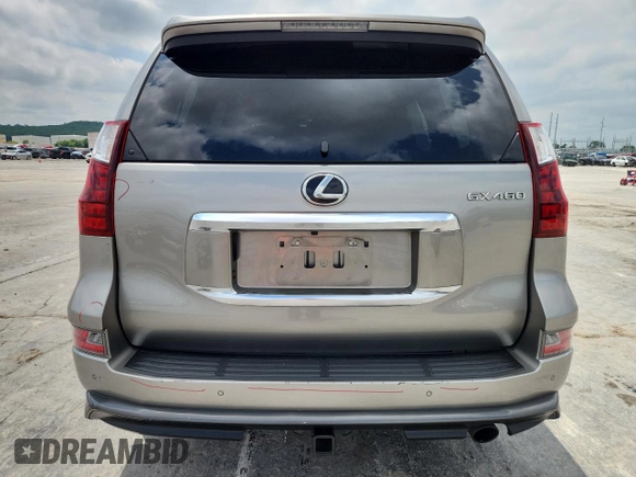 2020 Lexus GX 460 Premium with VIN JTJAM7BX0L5256137, listed as a Copart auction lot 59694325 with 76,386 mi miles and Salvage title. Bid and sale history available at DreamBid. Image 6.